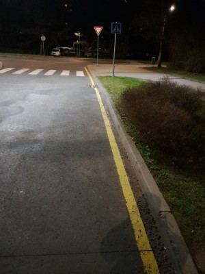 Označení tzv. "NO GO" zón pro parkování