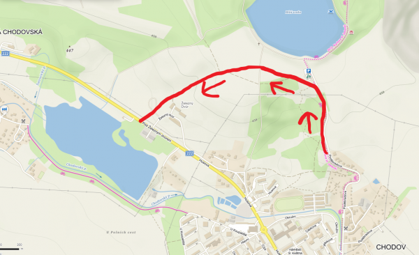 Obslužnost Bílé vody