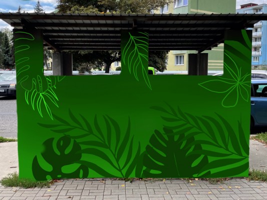 Graffiti a street art